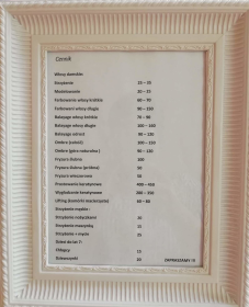 "KAPRYS" Salon fryzjerski damski - męski