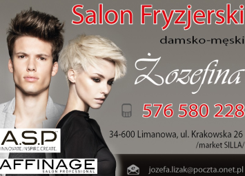 Salon fryzjerski  damsko - męski Żozefina