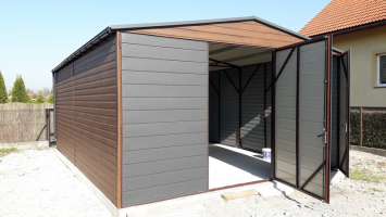 GARAŻE V.I.P. - GARAŻE BLASZANE, KONSTRUKCJE STALOWE