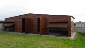 GARAŻE V.I.P. - GARAŻE BLASZANE, KONSTRUKCJE STALOWE