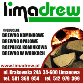 Limadrew - drewno opałowe kominkowe do wędzenia wyroby z drewna