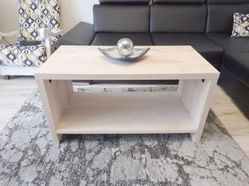 Stolik kawowy ława lite drewno jesion