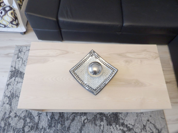 Stolik kawowy ława lite drewno jesion