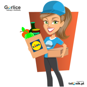 Zakupy w Lidl Gorlice - rozmiar wózek