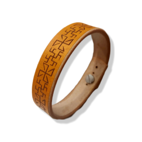 Bransoletka Slavic Warrior Severe Orange by Arreath - craft jewelry